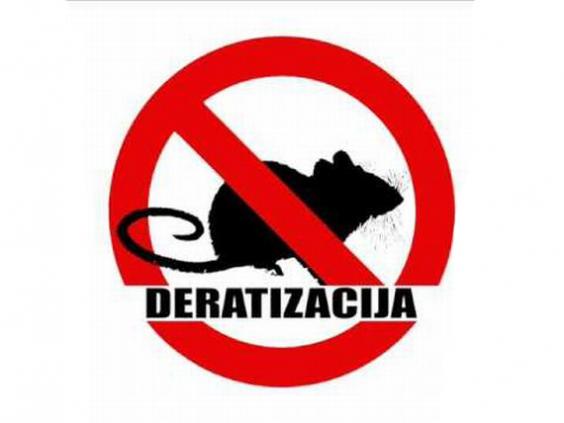 Obavijest o provođenju mjera deratizacije (trovanju štakora)  i dezinsekcije